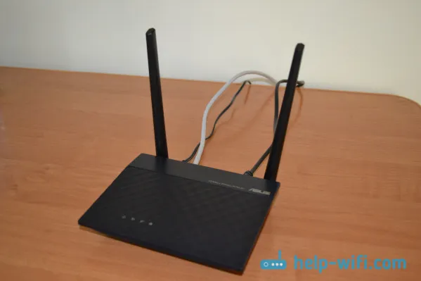 Připojení a konfigurace Wi-Fi routeru Asus RT-N12. Detaily as obrázky