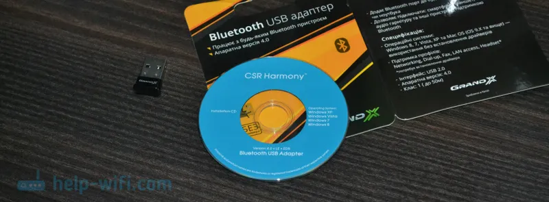 Upravljački program Bluetooth adaptera