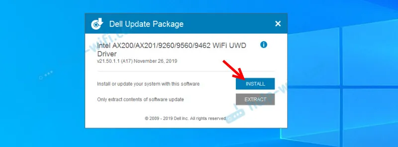 Gonilnik Wi-Fi: Posodobite in namestite na prenosnem računalniku Dell