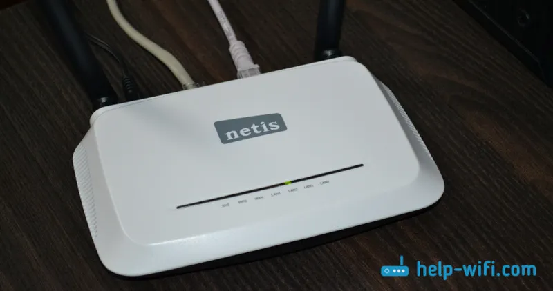 Nastavení Netis WF2419R a Netis WF2419. Jak nastavit internet a Wi-Fi?