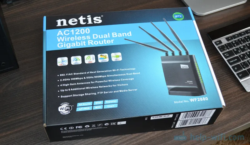 Netis WF2880 - přehled routeru, který obsahuje vše, co potřebujete