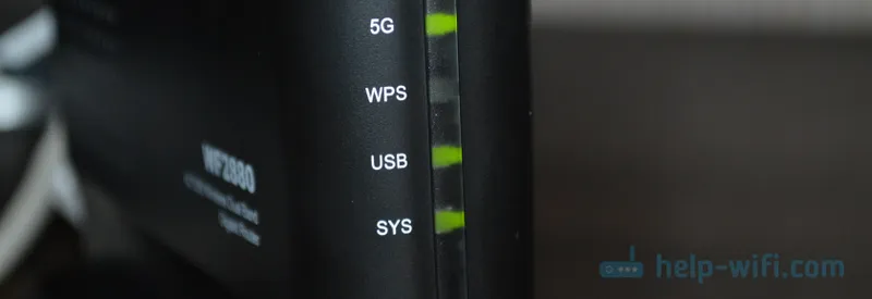 USB индикатор на Netis