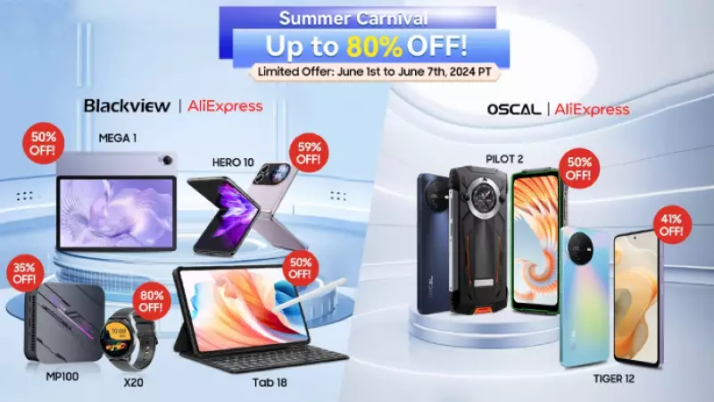Blackview і OSCAL скидають ціни до 80% - перший літній розпродаж AliExpress