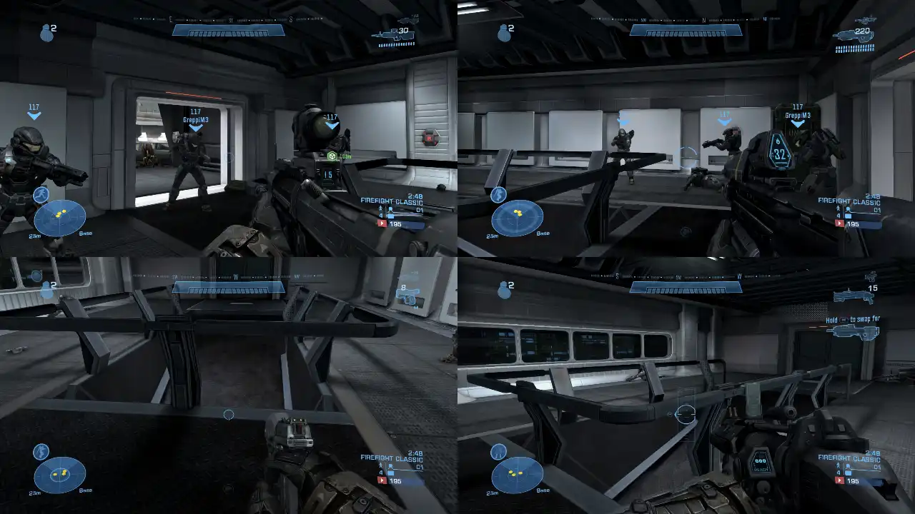 Gears of War 4 (The Coalition) - split screen