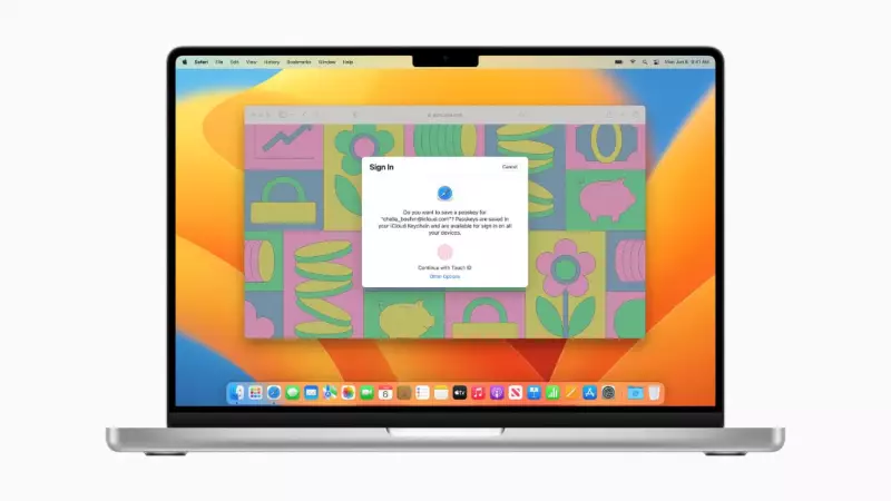 macOS Ventura - Passkeys
