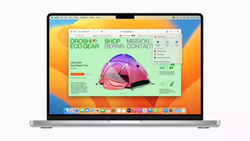 macOS Ventura - Safari
