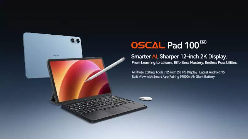 Випущено бюджетний 12-дюймовий планшет OSCAL Pad 100 зі штучним інтелектом