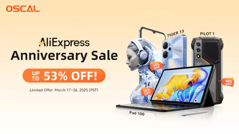 Грандіозний розпродаж OSCAL на честь 15-річниці Aliexpress