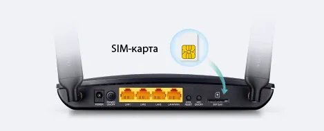 4G LTE (3G) usmjerivač s TP-LINK-a s utorom za SIM karticu