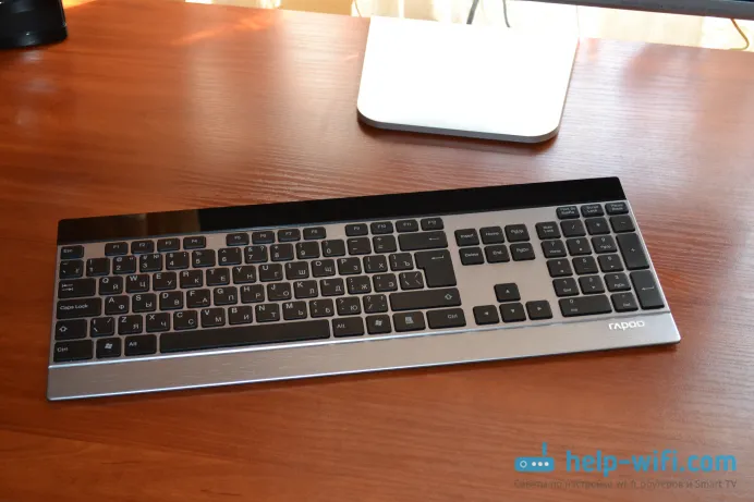 Преглед и снимки на Rapoo E9270p 5GHz Wireless Ultra-Slim клавиатура (сребро)
