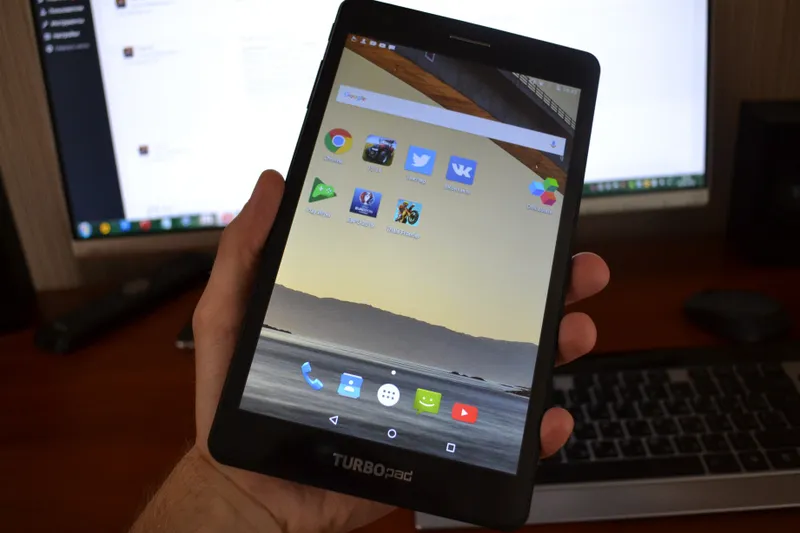 Zaslon tableta TurboPad 802i