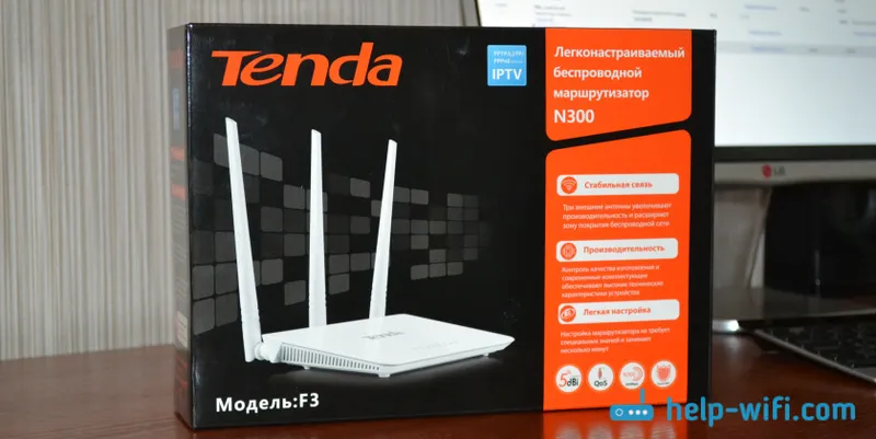 Tenda F3 - recenze routeru, specifikace, recenze