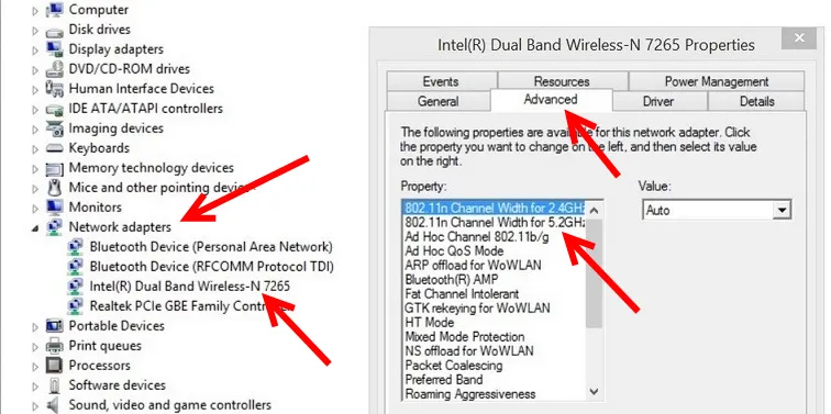 Проверка на Wi-Fi 5 GHz поддръжка на лаптоп