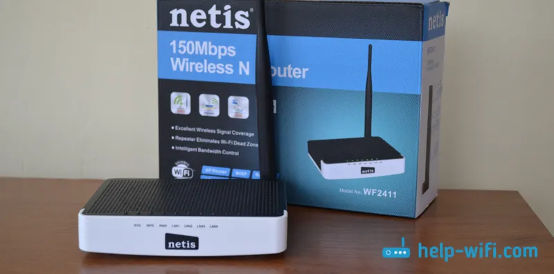 Netis WF2411: levný router pro váš domov