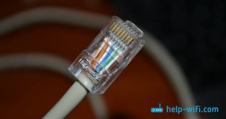 Kako pravilno stisnuti mrežni kabel u RJ-45