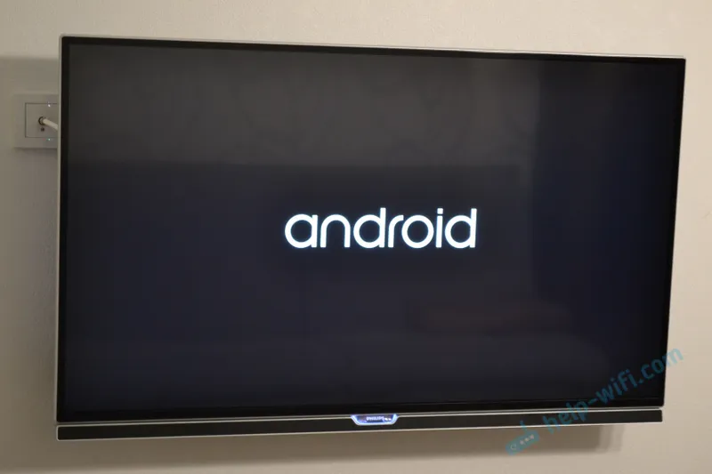 Проверка на функцията Smart TV от екрана за зареждане