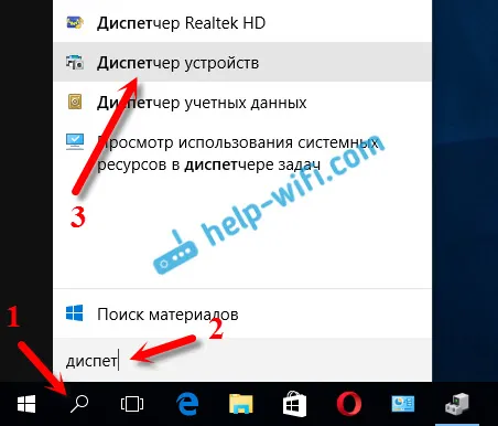 Posodobitev (namestitev) gonilnika na Wi-Fi v sistemu Windows 10