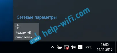 Problémy s internetem přes Wi-Fi v systému Windows 10