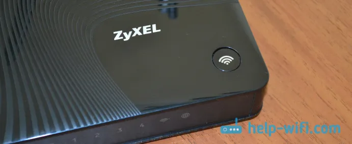 Gumb Wi-Fi zaštićeno postavljanje na ZyXEL Keenetic