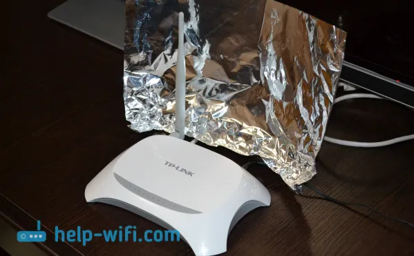 Домашен антенен усилвател за Wi-Fi рутер