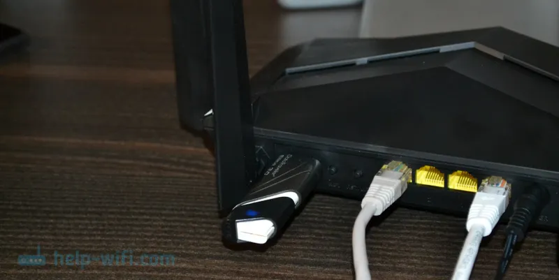 Konfigurace USB na routeru Tenda. Sdílení souborů na USB flash disku nebo externím pevném disku