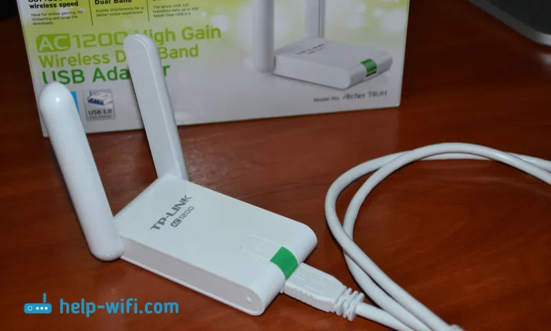 Двулентов Wi-Fi адаптер TP-Link