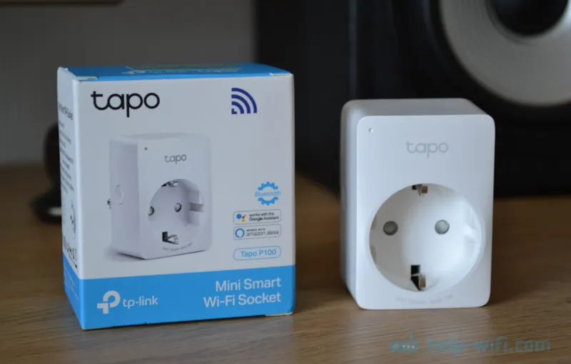 Умен мини Wi-Fi гнездо TP-Link Tapo P100