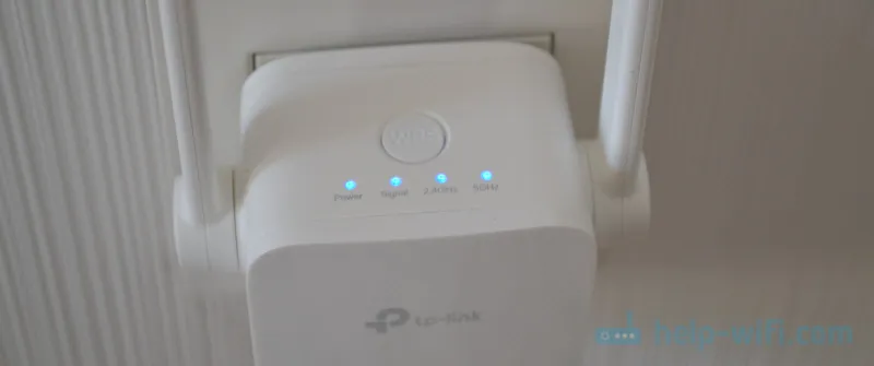 Установка Wi-Fi підсилювача TP-Link RE205