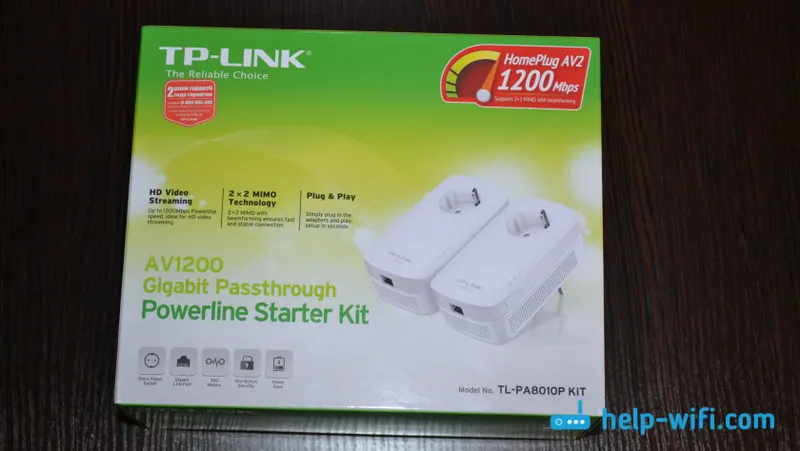 Przegląd i konfiguracja adapterów Powerline TP-Link TL-PA8010P KIT lub jak to zrobić bez układania kabla sieciowego