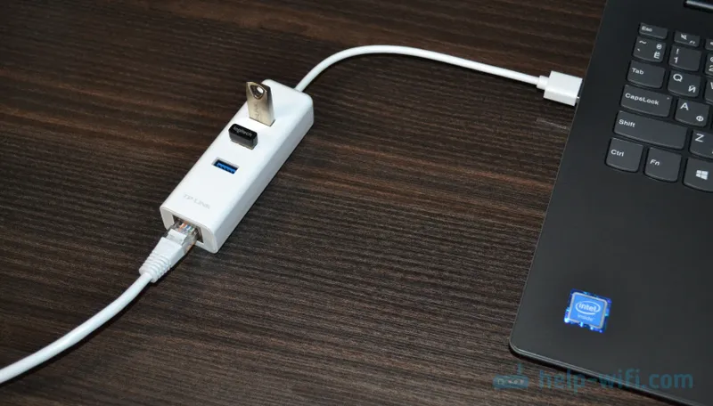 USB čvorište s Ethernet priključkom za prijenosno računalo