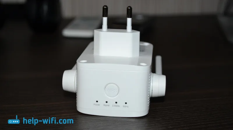 WPS gumb i LED diode na TP-Link RE305