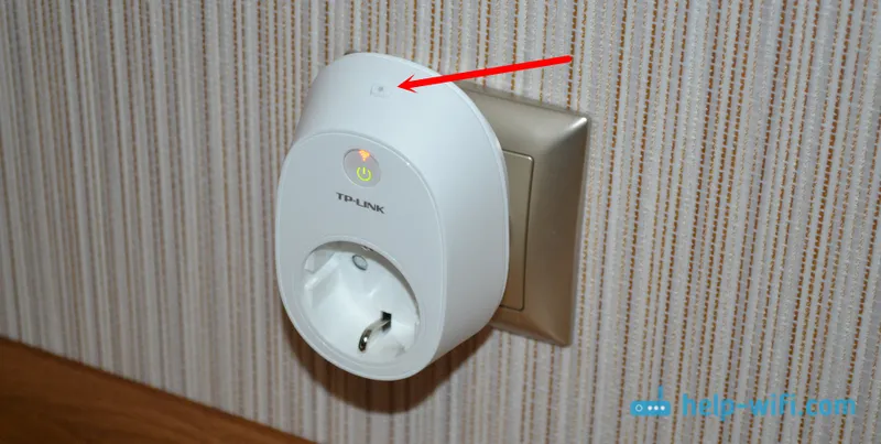 Připojení inteligentní zásuvky TP-Link HS110