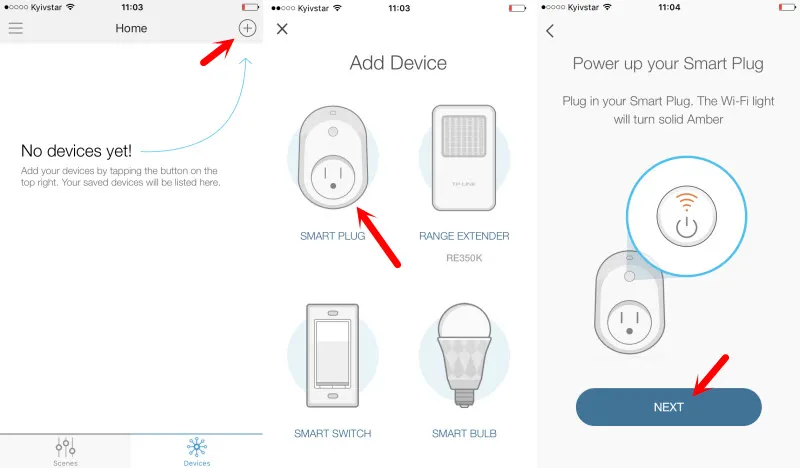 Конфигуриране на интелигентния гнездо TP-Link HS110