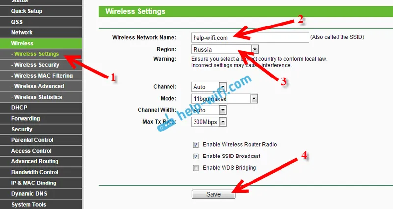 TL-WR841N: Postavljanje Wi-Fi mreže