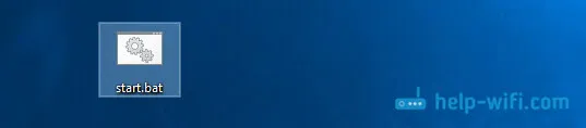 Windows 10: spuštění a zastavení přístupového bodu pomocí souboru
