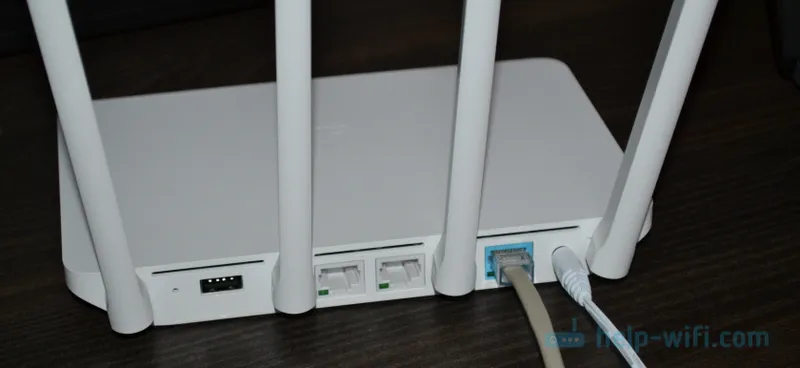 Поклонение Интернет (WAN) към Mi Wi-Fi Router 3